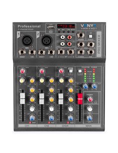 VMM-F401 MEZCLADOR DIRECTO 4 CANALES