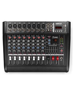 AM8A MEZCLADOR DE 8 CANALES CON AMPLIFICADOR DSP/BT/SD/USB/MP3