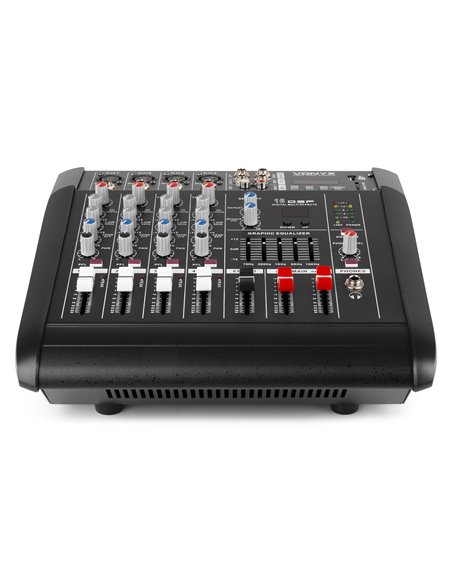 AM5A MEZCLADOR DE 5 CANALES CON AMPLIFICADOR DSP/BT/SD/USB/MP3