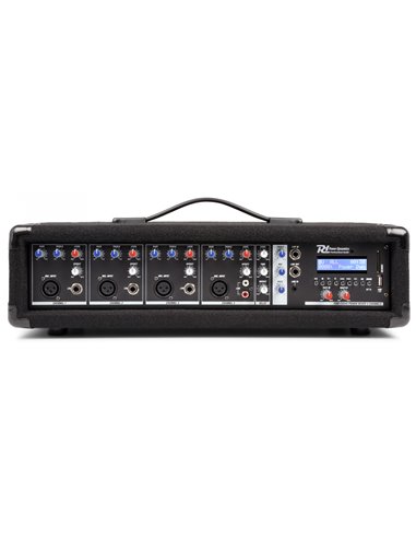 PDM-C405A MEZCLADOR 4 CANALES CON AMPLIFICADOR