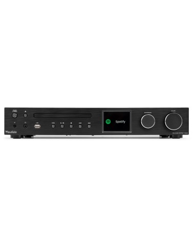 BOLZANO RECEPTOR DE INTERNET CON AMPLICADOR, DAB+ Y REPRODUCTOR CD NEGRO