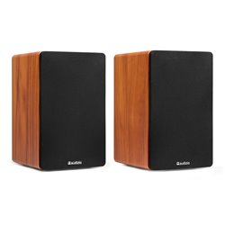KS01 JUEGO DE ALTAVOCES DE ESTANTERÍA ACTIVOS 80W MADERA