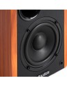 KS01 JUEGO DE ALTAVOCES DE ESTANTERÍA ACTIVOS 80W MADERA