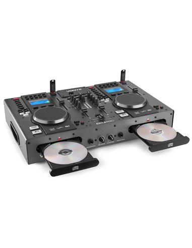 CDJ450 DOBLE REPRODUCTOR MEZCLADOR SOBREMESA CD/MP3/USB CON BT