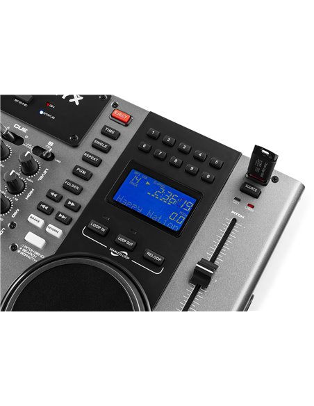 CDJ450 DOBLE REPRODUCTOR MEZCLADOR SOBREMESA CD/MP3/USB CON BT