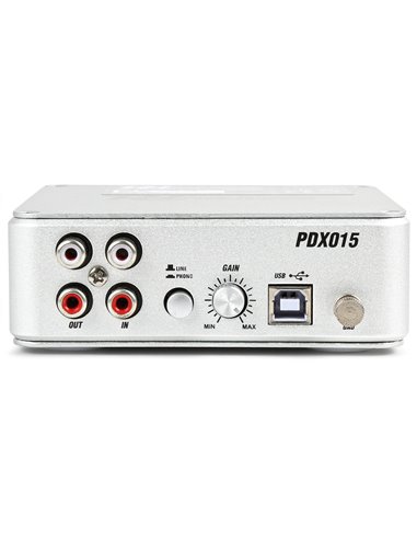 PDX015 USB PRE AMPLIFICADOR DE PHONO CON SOFTWARE