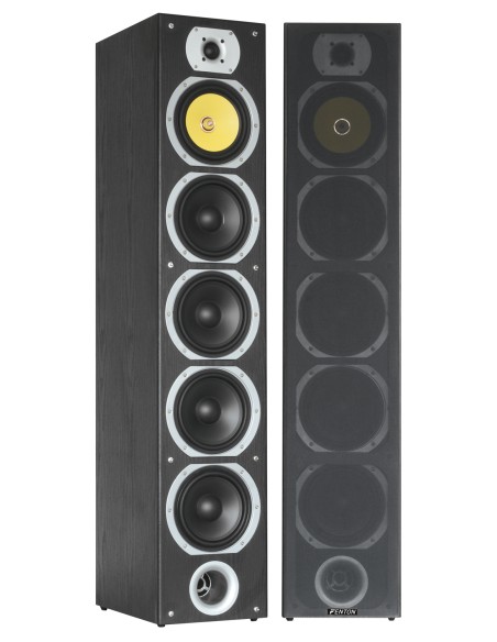 SHFT57B CONJUNTO TORRES 4X 6.5" NEGRO