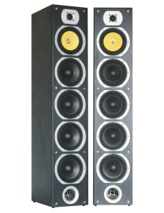 SHFT57B CONJUNTO TORRES 4X 6.5" NEGRO