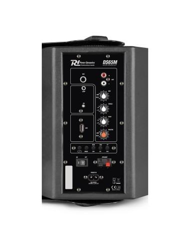 DS65MB CONJUNTO ALTAVOCES ACTIVO CON BT 6.5” 125W NEGRO