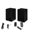 KS02 JUEGO DE ALTAVOCES DE ESTANTERÍA ACTIVOS 80W BT NEGRO