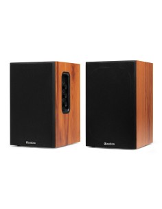 KS02 JUEGO DE ALTAVOCES DE ESTANTERÍA ACTIVOS 80W BT MADERA