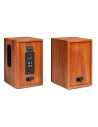 KS02 JUEGO DE ALTAVOCES DE ESTANTERÍA ACTIVOS 80W BT MADERA