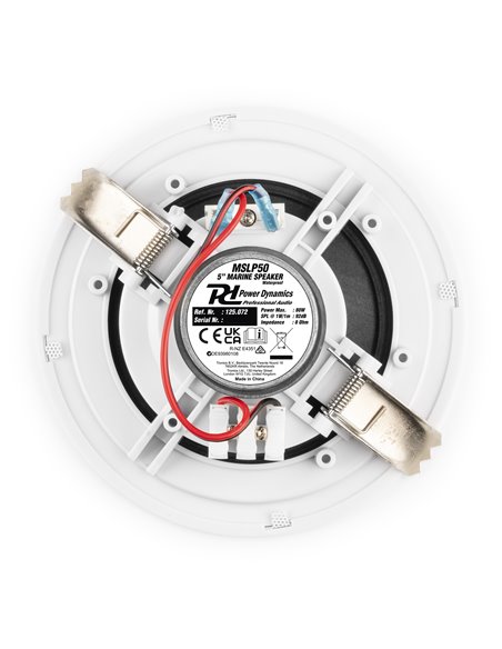 MSLP50 CONJUNTO ALTAVOCES MARINOS 5" 80W PERFIL BAJO