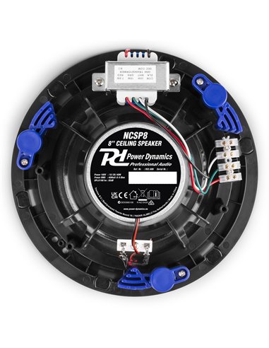 NCSP8 ALTAVOZ DE TECHO DE BAJO PERFIL 100V 8" BLANCO
