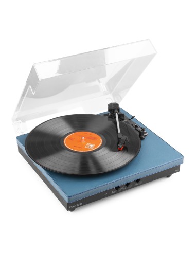 RP113D GIRADISCOS CON BT IN/OUT AZUL OSCURO