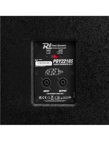 PDY2218S SUBWOOFER PASIVO 2X 18” 2000W