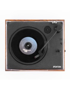 RP170L GIRADISCOS CON CAJA DE ALMACENAJE DE VINILOS MADERA