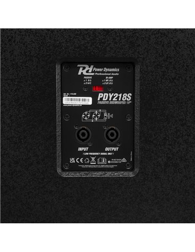 PDY218S SUBWOOFER PASIVO 18” 1000W