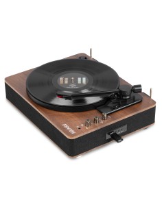 RP162 GIRADISCOS HQ BT MADERA DE NOGAL