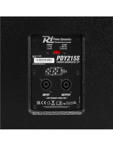 PDY215S SUBWOOFER PASIVO 15” 900W