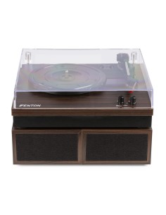 RP165D GIRADISCOS MADERA OSCURA