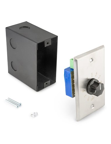 InicioSonidoLinea 100V & AccesoriosAccessories Power Dynamics PDVC100 CONTROL DE VOLUMEN 100V 100W vista 4