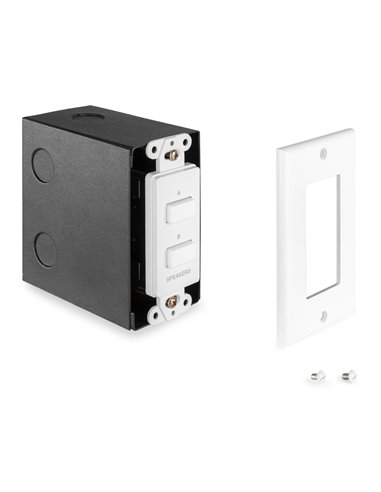 PDWS2 SELECTOR ALTAVOCES POR PULSADOR A/B