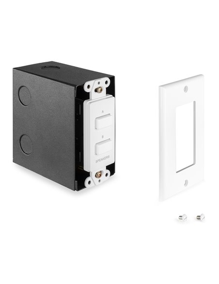 PDWS2 SELECTOR ALTAVOCES POR PULSADOR A/B