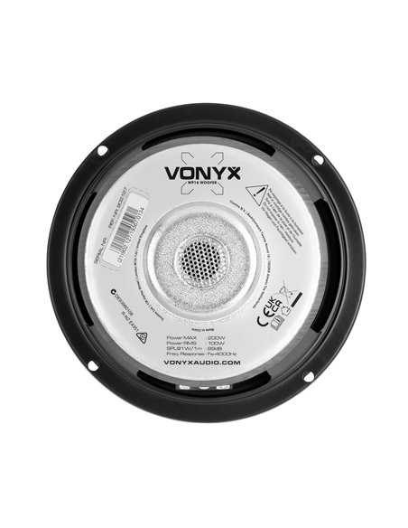 WP16 WOOFER HI-FI CONO PP 16CM 100W
