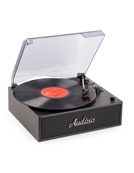 TOCADISCOS RENO RETRO NEGRO