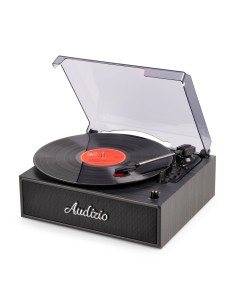 TOCADISCOS RENO RETRO NEGRO