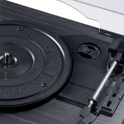 TOCADISCOS RENO RETRO NEGRO