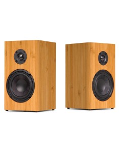 RP337BB TOCADISCOS VINTAGE CON ALTAVOCES BT INALÁMBRICOS BAMBÚ