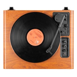 LAREDO TOCADISCOS PREMIUM MARRÓN OSCURO