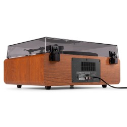 LAREDO TOCADISCOS PREMIUM MARRÓN OSCURO