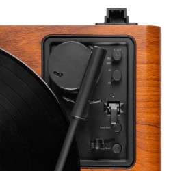 LAREDO TOCADISCOS PREMIUM MARRÓN OSCURO