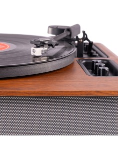 LAREDO TOCADISCOS PREMIUM MARRÓN OSCURO