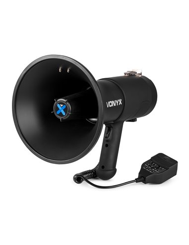 MEG075 MEGÁFONO 75W NEGRO MATE