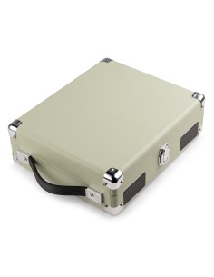 RP111G GIRADISCOS TIPO MALETÍN, VERDE