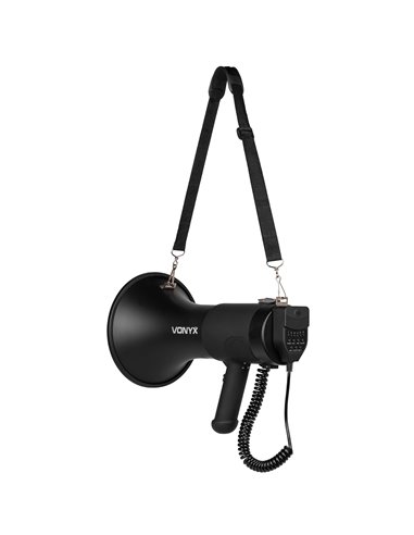 MEG075 MEGÁFONO 75W NEGRO MATE