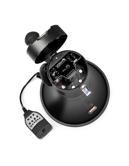 MEG075 MEGÁFONO 75W NEGRO MATE