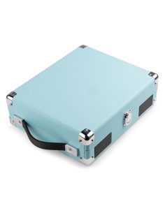 RP111BL GIRADISCOS TIPO MALETÍN, AZUL