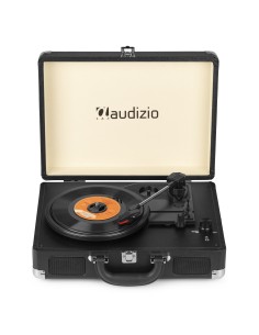 RP114BK GIRADISCOS TIPO MALETÍN, NEGRO 2