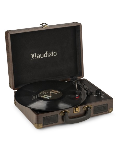 RP114W GIRADISCOS TIPO MALETÍN, MADERA