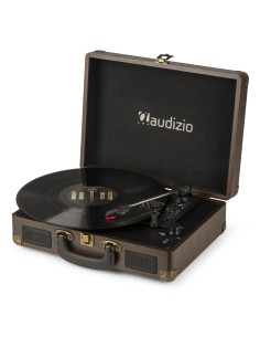 RP114W GIRADISCOS TIPO MALETÍN, MADERA