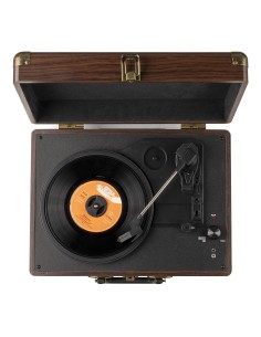 RP114W GIRADISCOS TIPO MALETÍN, MADERA