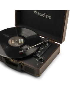 RP114W GIRADISCOS TIPO MALETÍN, MADERA