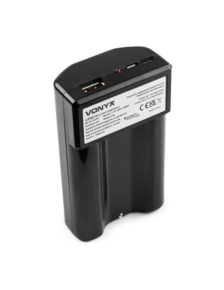 MRB12 PAQUETE DE BATERÍAS DE IONES DE LITIO DE 12 V CON CARGADOR