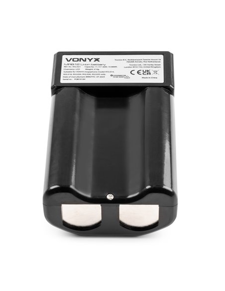 MRB12 PAQUETE DE BATERÍAS DE IONES DE LITIO DE 12 V CON CARGADOR