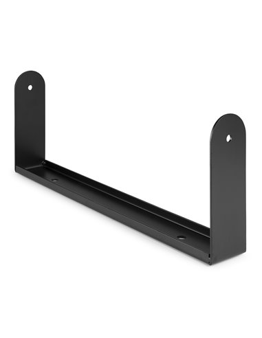 PDW8BR SOPORTE EN U NEGRO